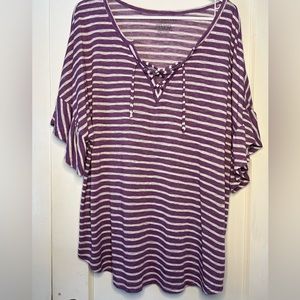 Lane Bryant Short Sleeve Top